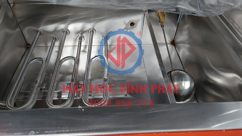 Điện trở đốt nóng và phao nước tự động tủ hấp cơm 6 khay