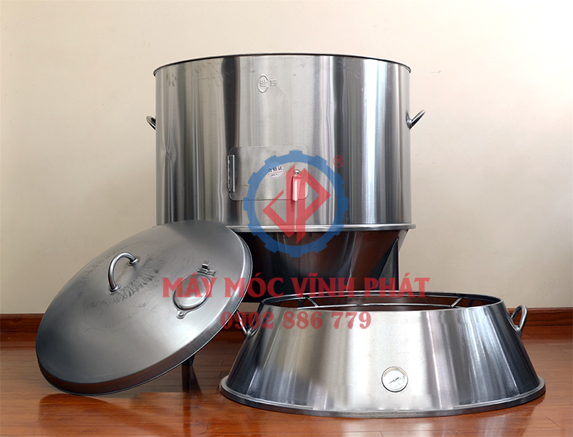 Các bộ phận chính của lò quay vịt bằng gas Vĩnh Phát