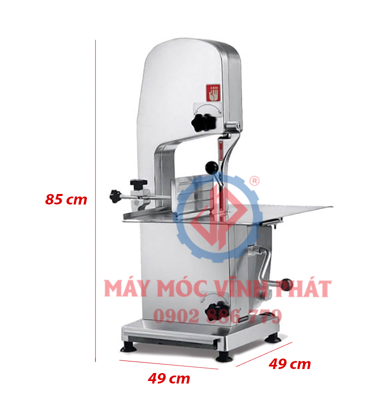 Kích thước máy cưa xương J210 Vĩnh Phát cung cấp