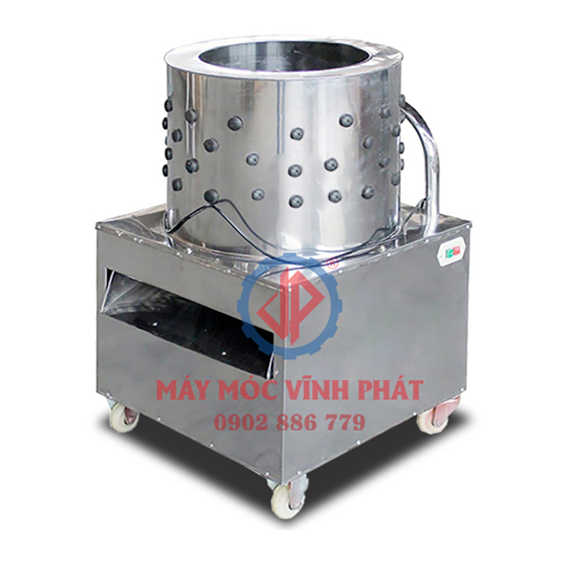 Thiết kế máy đánh lông gà vịt, máy vặt lông gia cầm Vĩnh Phát ưu việt, tiện dụng