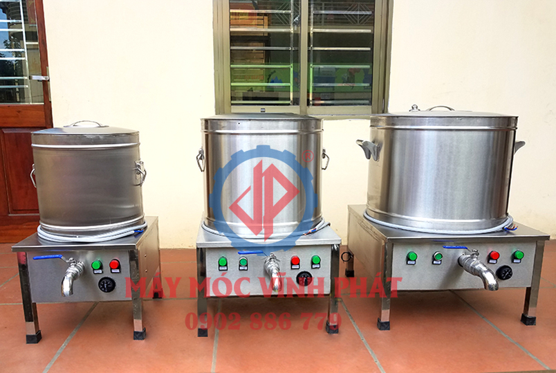 Bộ nồi nấu phở điện 25 lít 50 lít 80 lít Vĩnh Phát cung cấp