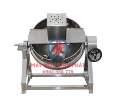 Chảo xào công nghiệp, nồi nấu cánh khuấy 2 lớp